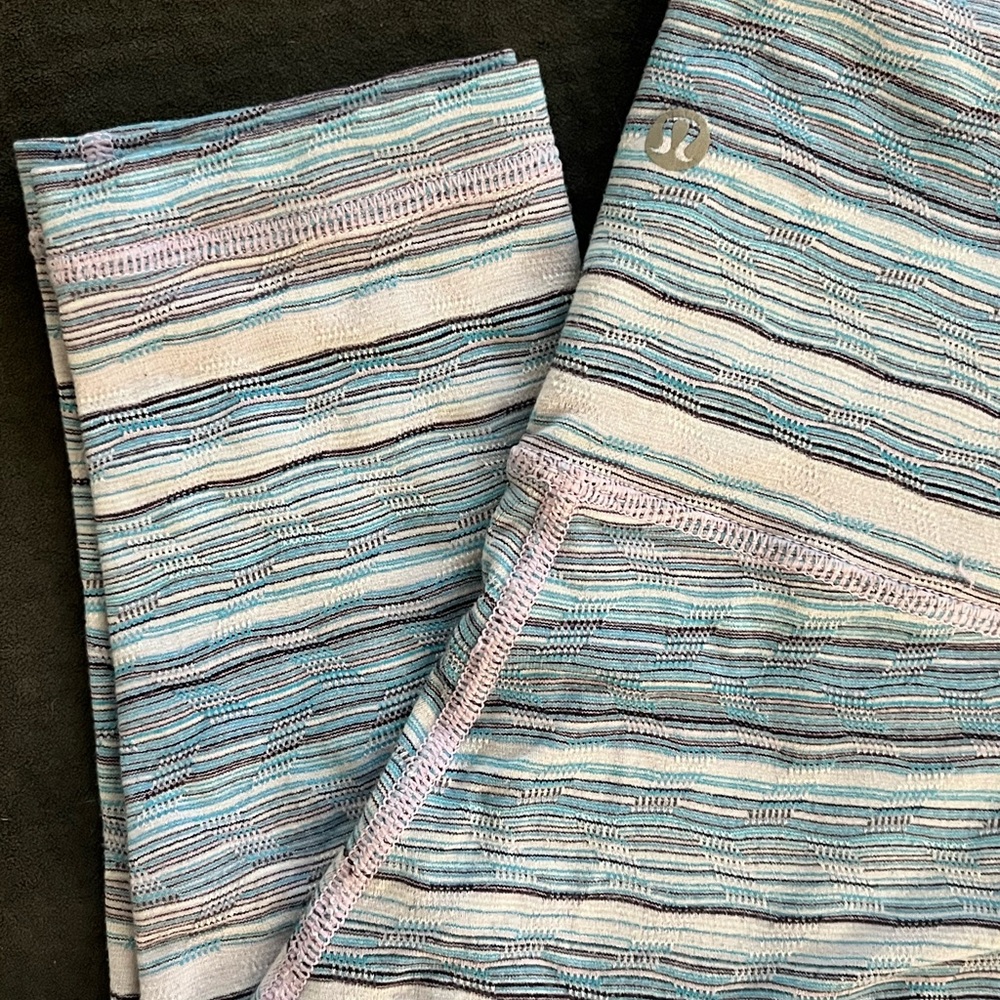 Lululemon Striped Leggings size 10